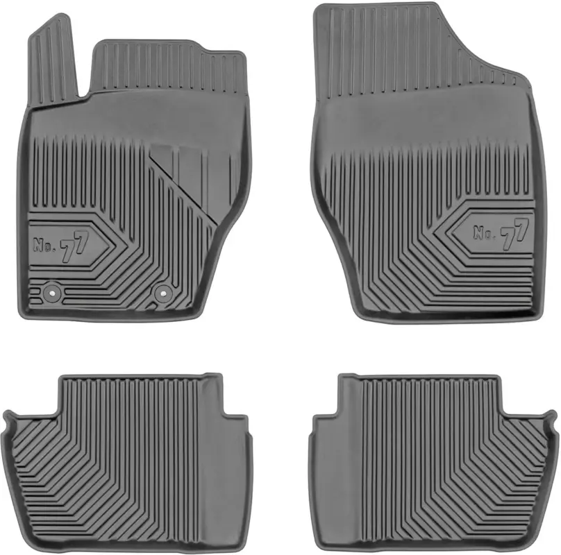 Ekspresowa dostawa Peugeot 307 2001-2008 Dywaniki gumowe FROGUM 77409019
