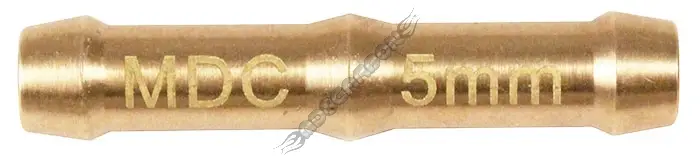 Wyjątkowa oferta Łącznik złączka mosiądz 5mm MDC (dwójnik)