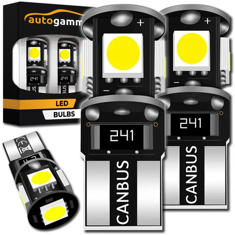 Żarówki postojowe W5W T10 5xLED SMD Postojówki Białe 2 szt. Oferta