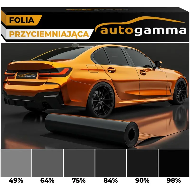 Darmowa dostawa Folia do przyciemniania szyb Nano Ceramic 98% 75x100cm Blackout