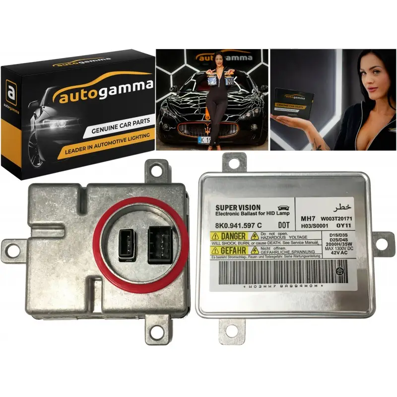 Darmowy zwrot Przetwornica Xenon 8KO941597C Porsche, Volvo, AUDI, VW, Skoda