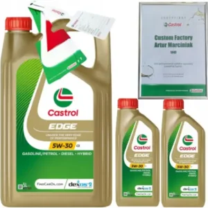 Promocja CASTROL EDGE 5W30 C3 7L VW 505 00/ 505 01 MB 229.31/ 229.51 + ZAWIESZKA