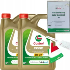 CASTROL EDGE 5W30 C3 8L VW 505 00/ 505 01 MB 229.31/ 229.51 + ZAWIESZKA Tani