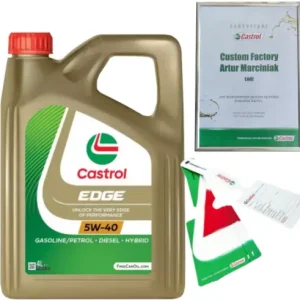CASTROL EDGE 5W40 4L RN0700/ RN0710 VW 505 00/ 505 01 + ZAWIESZKA Nowy