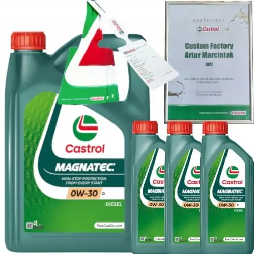 CASTROL MAGNATEC 0W30 D 7L FORD WSSM2C950-A + ZAWIESZKA Wyprzedaż