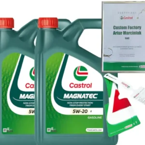 Oferta czasowa CASTROL MAGNATEC 5W20 E 8L FORD WSS-M2C948-B + ZAWIESZKA